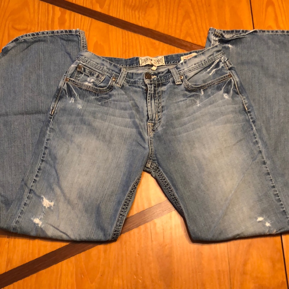 Men’s Jeans Lucky Hipster 34 Long Low Rise